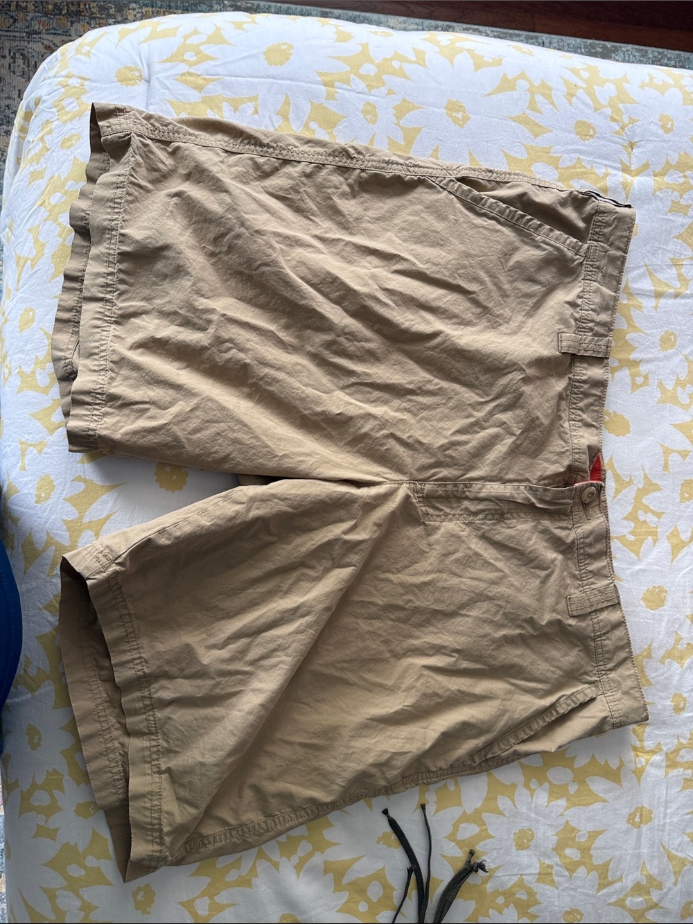 Columbia Tan Flat-Front Men's Shorts